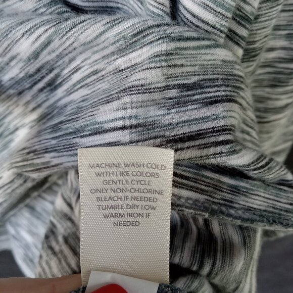 Pure Jill Women's J. Jill Marled Gray Tunic Sweater Size 3X Sustainable Modest - Picture 3 of 4